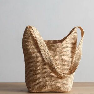 Jenni Kayne Raffia Crossbody Bag